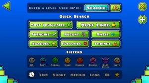 уровни для тренировки: волны самолёта, НЛО, паука, шара в (geometry dash)
