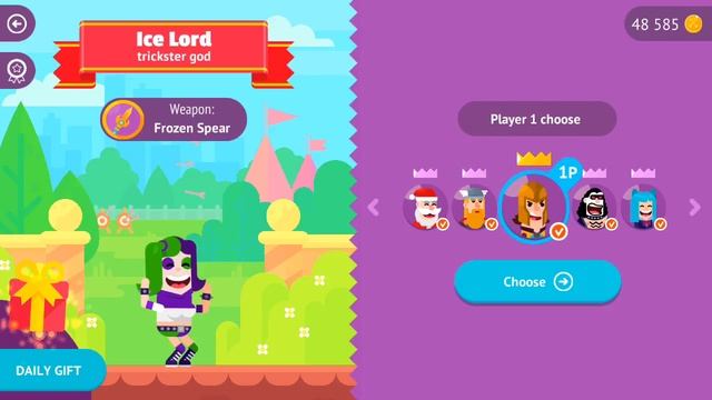 Bowmasters #40 игра на андроид про ДУЭЛЬ ГЕРОЕВ Игровое видео Боумастер смотреть онлайн