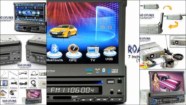 7 Inch Touchscreen Car DVD 1DIN GPS DVB-T - China Electronics смотреть онлайн