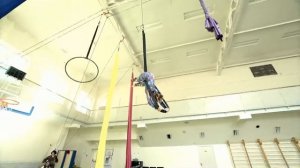 Воздушная гимнастика на стропах и Одежда красота