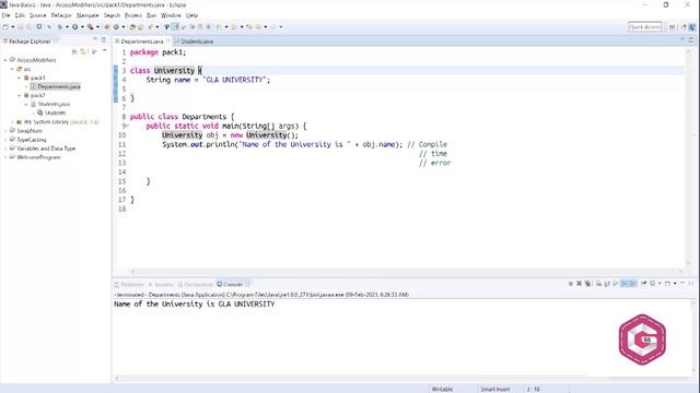 Access Modifiers in Java | Java Course in Hindi | Java Coding | Graphic 66 смотреть онлайн