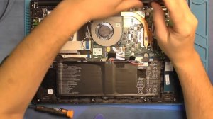 Разборка ноутбука Acer Aspire A315-55G