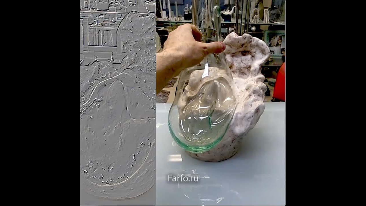 Подставка для стеклянной вазы смотреть онлайн