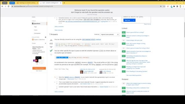 AM Coder - Rust & Codewars #1 - Convert a String to an Int смотреть онлайн