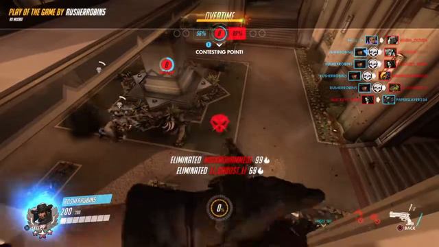 Overwatch Mccree POTG they won't notice me смотреть онлайн