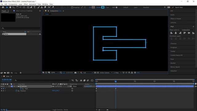 Echo Effect in After Effects смотреть онлайн