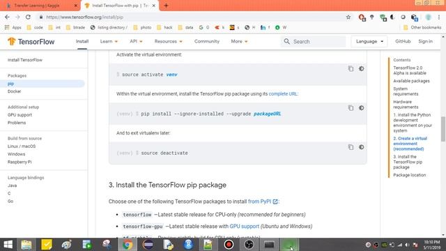 How to Set up Tensorflow and Keras into Python in your PC || Part-1 смотреть онлайн