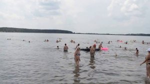 Пляж оз. Кривое в Завьялово Алтайский край