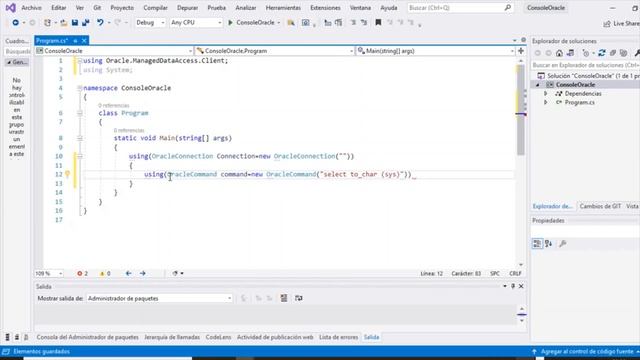Conectando aplicaciones .Net con bases de datos Oracle смотреть онлайн