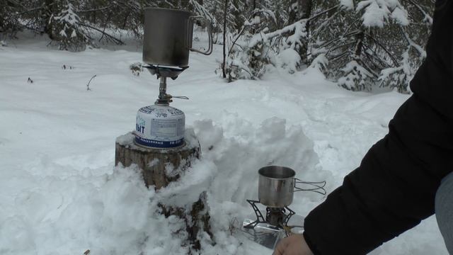 горелка SOTO... зимний тест))