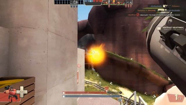 ТОЛКАЕМ ВАГОНЕТКУ В TEAM FORTRESS 2 ОБЗОР И ПРОХОЖДЕНИЕ смотреть онлайн