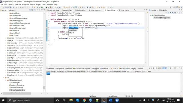 FileInputStream || FileOutputStream (Part-4) смотреть онлайн