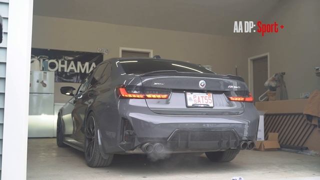 BMW M340i 2023 Exhaust: Stock Vs. Active Autowerke Catted Downpipe