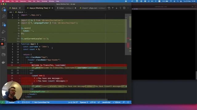React Localization with Transifex Native: SDK installation смотреть онлайн