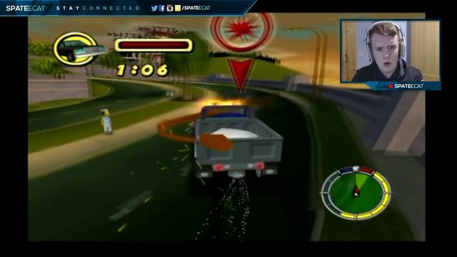 "AHOY MATEY..?!" LetsPlay Simpsons Hit & Run #7 смотреть онлайн