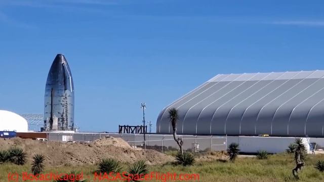 SpaceX Boca Chica - Starship SN1 Stack Preps - Leg Parts Arrive - Jan 5, 2020 смотреть онлайн