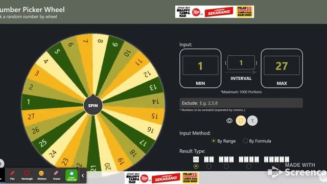 Number Picker Wheel - Pick Random Number by Spinning смотреть онлайн