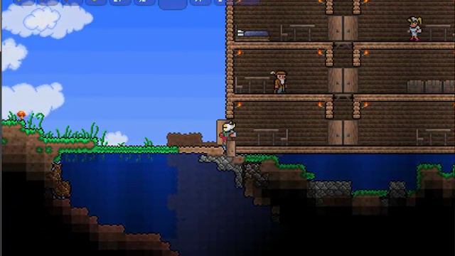 Como Fazer cama como ponto de respawn! - Terraria Loordbz смотреть онлайн
