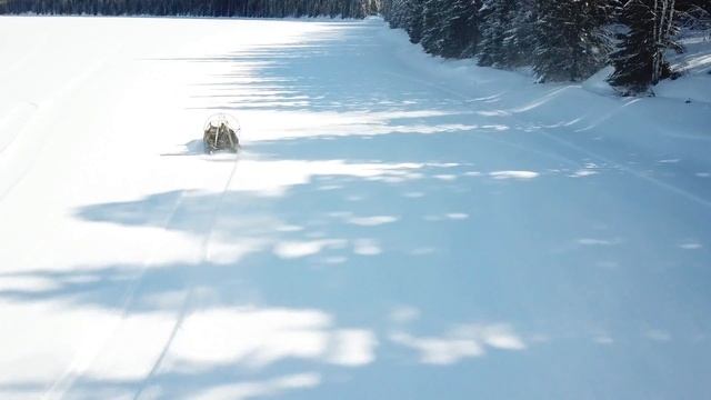 Аэролодка Берег 35 . Обзор разных аэроустановок . Глубокий мокрый снег. смотреть онлайн