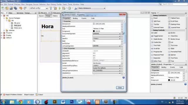 HILOS EN JAVA |PONER RELOJE EN APLICATIVO| NETBEANS| TRUCOS JAVA| JAVA FACIL смотреть онлайн