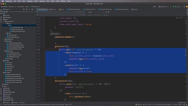 #11 Laravel + VueJS. SPA. Аналог Trello. Редактирование карточек. смотреть онлайн