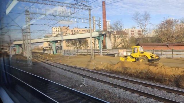 Строительство МЦД-3: Перегон Электрозаводская - Москва Казанская