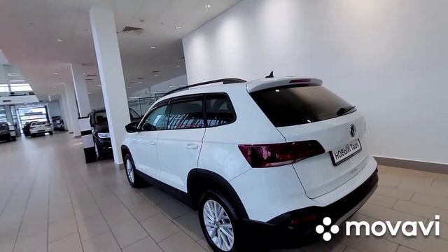 Volkswagen Taos Respect белый смотреть онлайн