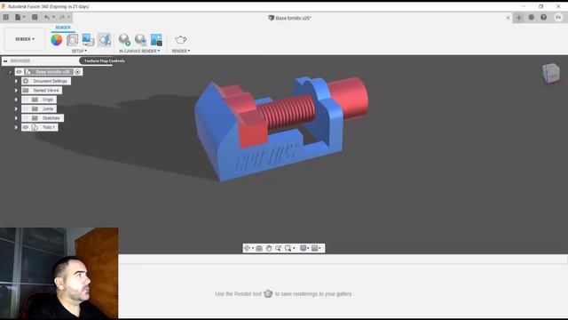 ✨Como RENDERIZAR en FUSION 360 - Tutorial FUSION 360 en español смотреть онлайн
