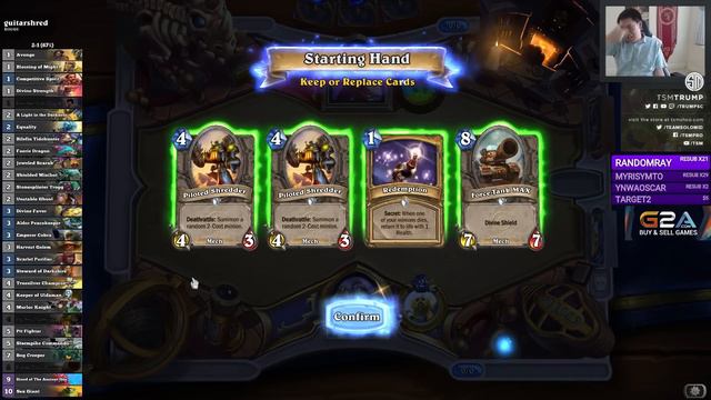 Hearthstone: Trump Cards - 331 - Paladin... I Guess - Part 1 (Paladin Arena) смотреть онлайн