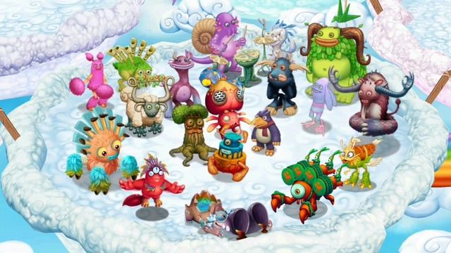 Cloud Island - No Vocals! (My Singing Monsters Dawn Of Fire) смотреть онлайн