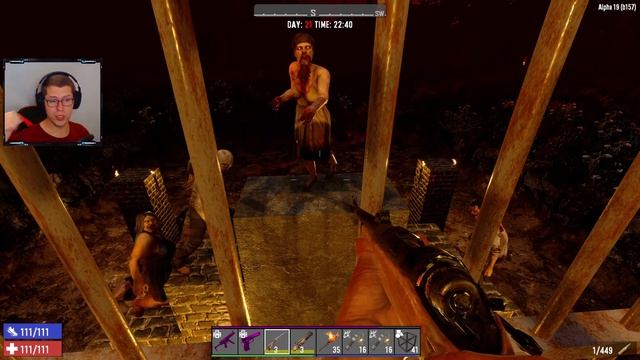 7 Days to Die Alpha 19 Horde Base - Perception Build смотреть онлайн