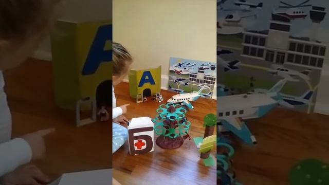 Город для игр Буквенный город Идея для творчества и игр смотреть онлайн