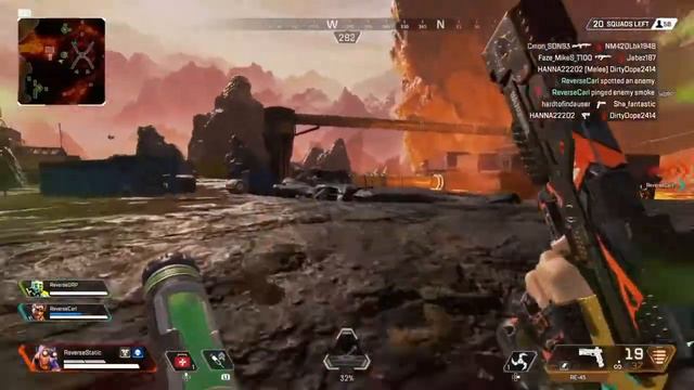 how to not win a APEX LEGENDS GAME!!!! @ReverseCarl смотреть онлайн