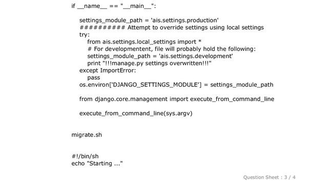 Django : Updating Django - error: 'No module named migration' смотреть онлайн