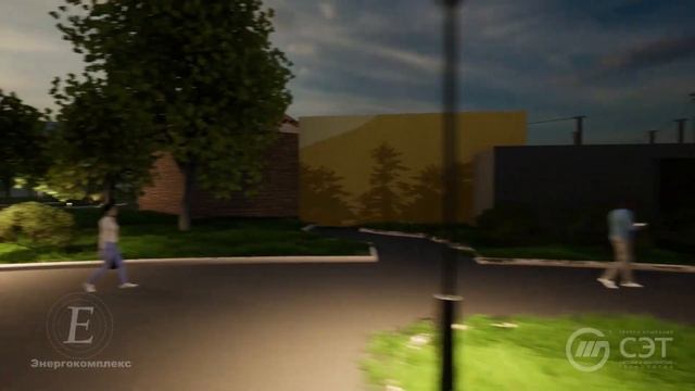 Концепция архитектурного освещения Зоопарк г.Пермь. Группа вольеров Обитатели гор и Полярный мир. смотреть онлайн