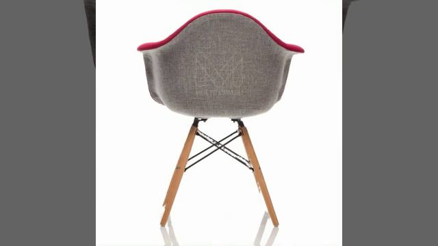 Дизайнерский стул Eames DAW с мягкой обивкой смотреть онлайн
