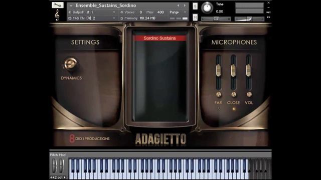 8Dio Adagietto Long Notes смотреть онлайн