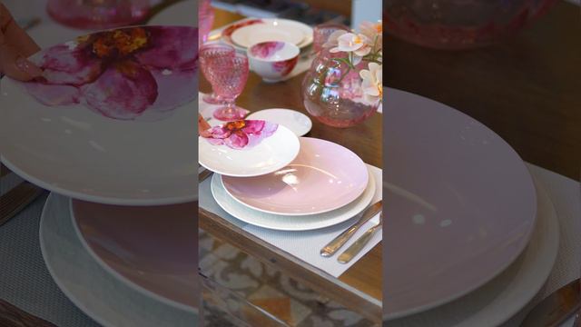 Летняя коллекция премиального фарфора и хрустального стекла Rose Garden🌸 смотреть онлайн