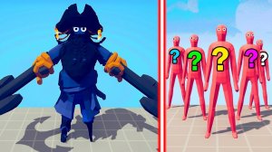 BLACK BEARD TEAM vs RANDOM TEAM | TABS - Totally Accurate Battle Simulator