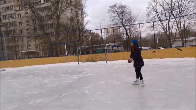 Катаемся на коньках // Манекен челлендж ✌ смотреть онлайн