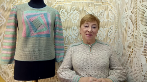 Кофточка "Мельница". Мастер-класс по вязанию крючком от О. С. Литвиной.