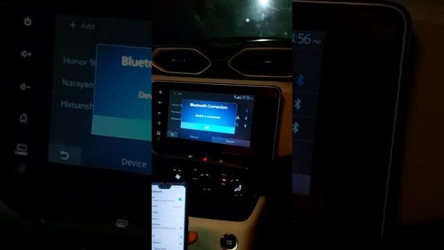 How to connect Bluetooth in Nissan Magnite смотреть онлайн