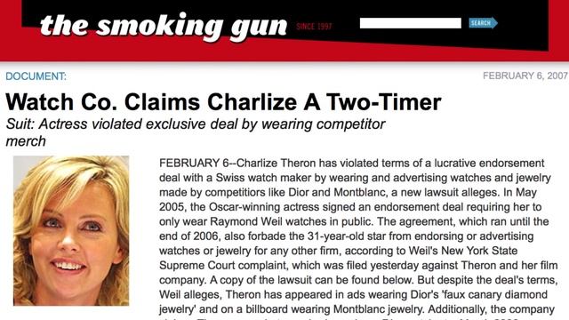 The Seriously Shady Side Of Charlize Theron смотреть онлайн