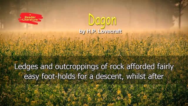 Dagon - H. P. Lovecraft смотреть онлайн