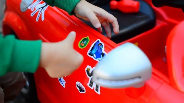 Новая машинка Семёна. Тюнинг электромобиля. смотреть онлайн