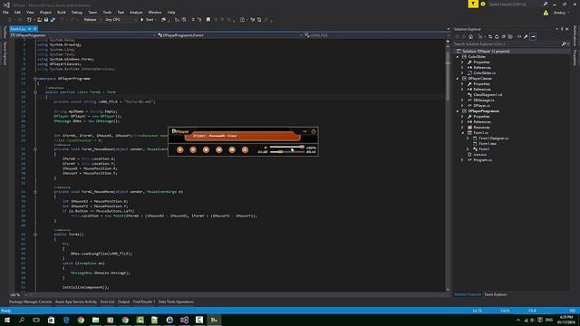 Курсовая работа "MP3 плеер на C#" смотреть онлайн