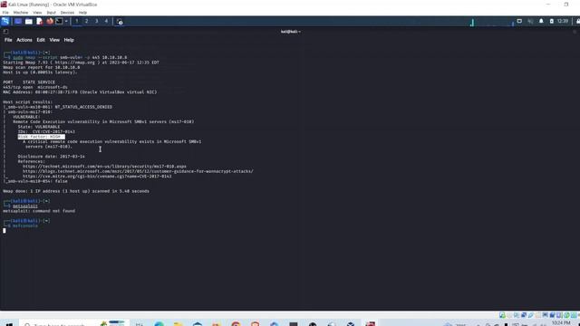 Hacking Windows 7 Computer using Kali Linux | Exploit Windows 7 services | Exploit SMB Vulnerabilit смотреть онлайн