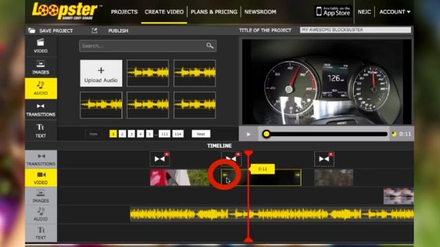 Online Video Editor and Storage from Loopster смотреть онлайн