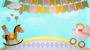 Футаж-фон ДЕТСКИЙ для видеомонтажа HD-10