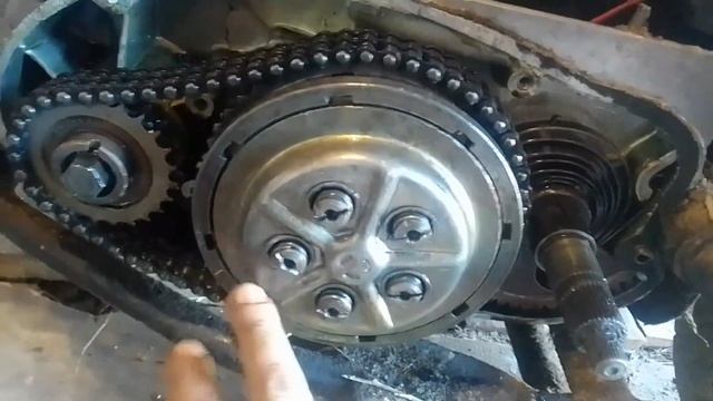 Диски сцепления, регулировка в корзине мотоцикла Иж Планета - Юпитер смотреть онлайн